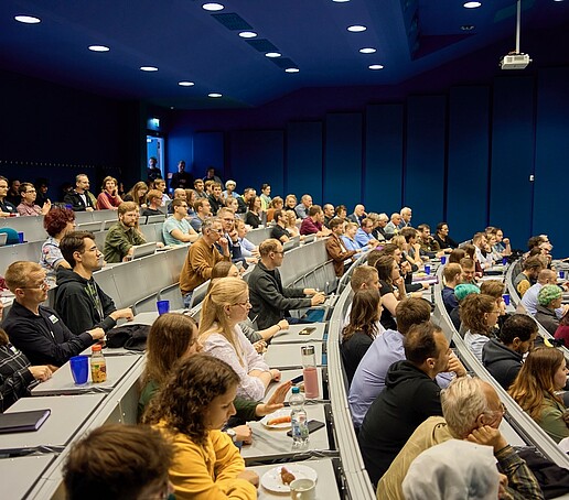 Das Publikum im Hörsaal