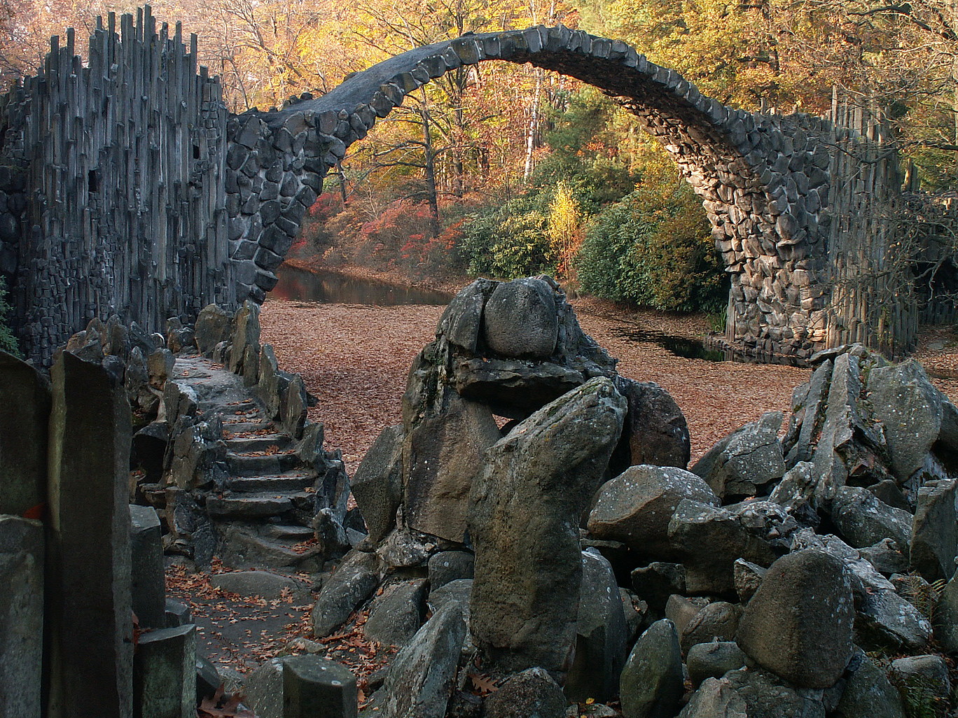 Kromlauer Park, Rakotzbrücke