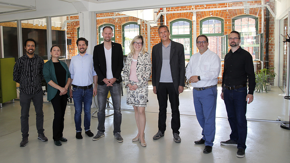 Gruppenfoto vom Treffen in den Zittauer Mandauhöfen